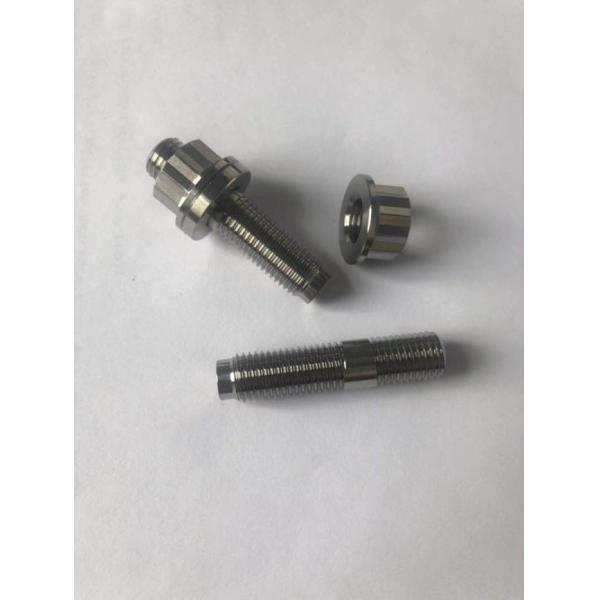 Processing Customized Gr5 M8x1.25x45 Titanium Stud Bolt For Auto Engines