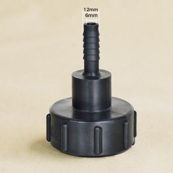 ODM Round Head Plastic Valve Accessories IBC Fitting Coarse Thread Adapter Connector
