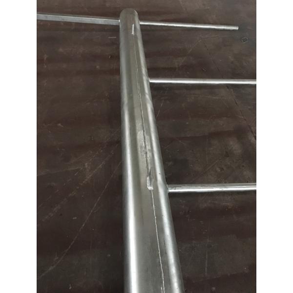 Single Circuit Electrical Power Transmission Poles Polygonal Pole With Bitumen Q345