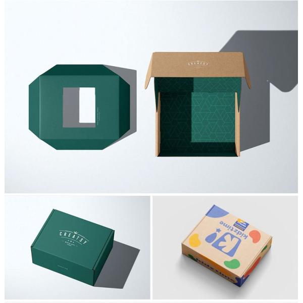 Rigid Cardboard Retail Packaging Box Corrugated Paper Mailer Box Empty Folding Boxes