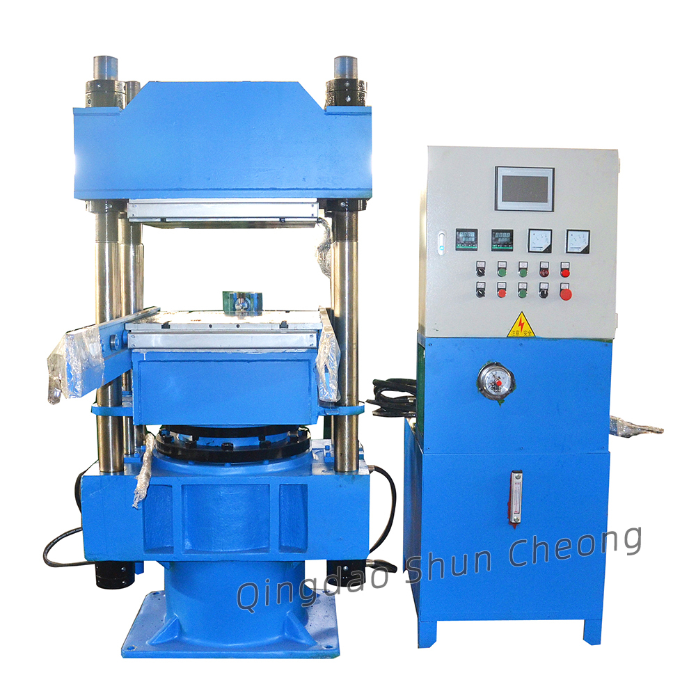 Customized Automatic Hydraulic Rubber Vulcanizer with Vertical Structure for Rubber Product Making