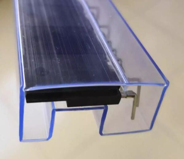 Transparent Anti Static Electronic Components Packaging Transport Tube