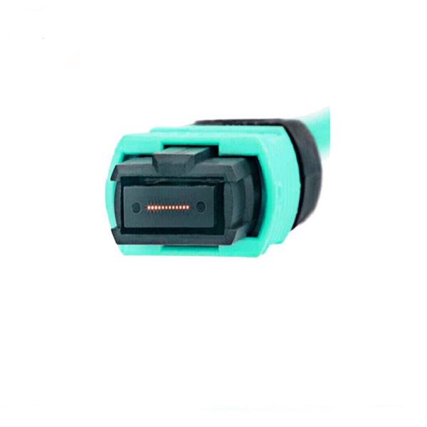 0.5 Meter 12 Core MPO MTP Patch Cord with OM2 OM3 OM4 Multimode Cable for Data Center Solutions