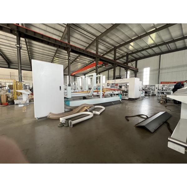 Automatic Paper Box Folding Gluing Carton Stitching Machine 215m/Min