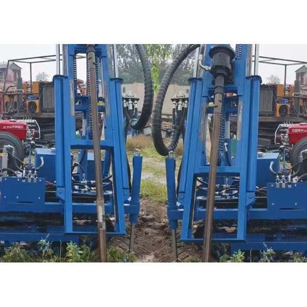 Crawler Hydraulic Coring Drilling Rig Easy To Move