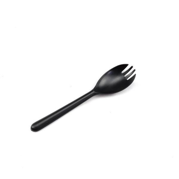 Length Plastic Spork Straight Style with Customized Request and Customization