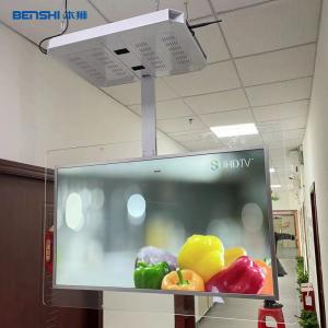 China 55 Inch LCD TV Hanging Advertising Digital Signage Double Sided on sale