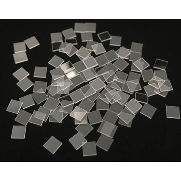 UVC High Translucent UV Quartz Germicidal Tablets 50*50*0.3mm