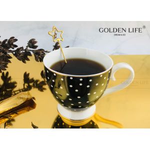 Spot Decal Handle 10x11x7cm 470ml Custom Coffee Mugs