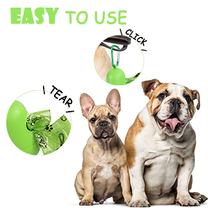 Dog Poop Bag Cornstarch Compostables, Unscented Environment Friendly Compostable Dog Pet Poop Bags, Star Seal Leak Proof