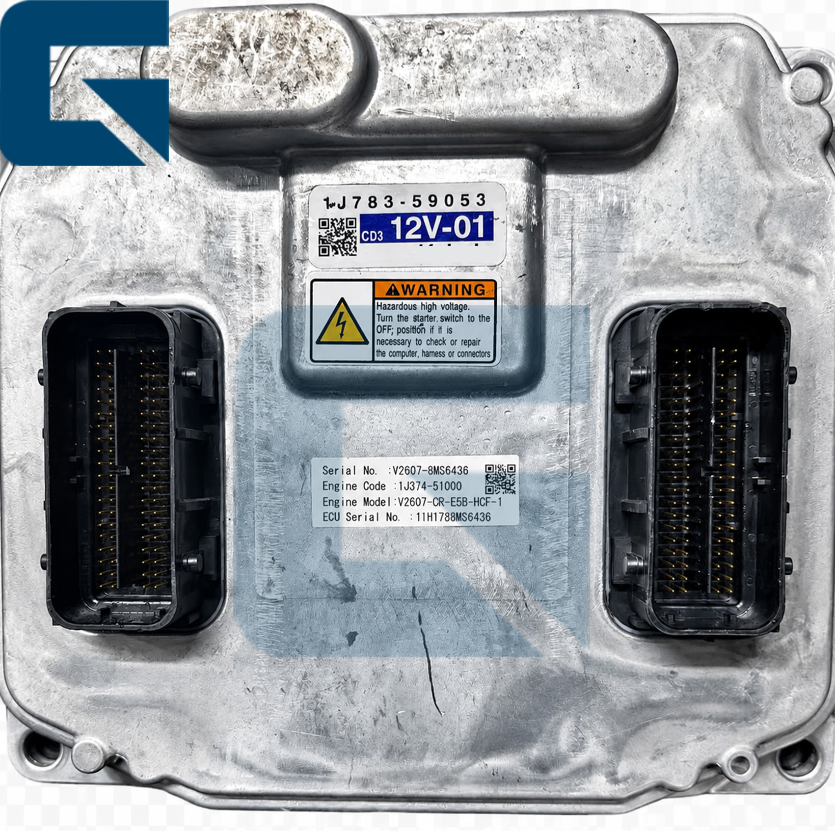 1J783-59053 Controller ECU ECM for V2607 Engine