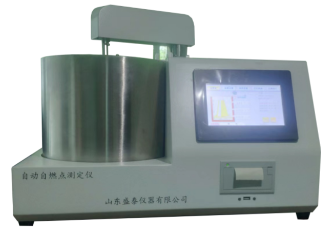 ASTM E659 Automatic Self-Ignition Point Tester RT ～ 800℃ LCD Color Large-Screen Display