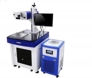 High Power UV Laser Marking Machine 0 - 7000mm/S Marking Speed Water Cooling