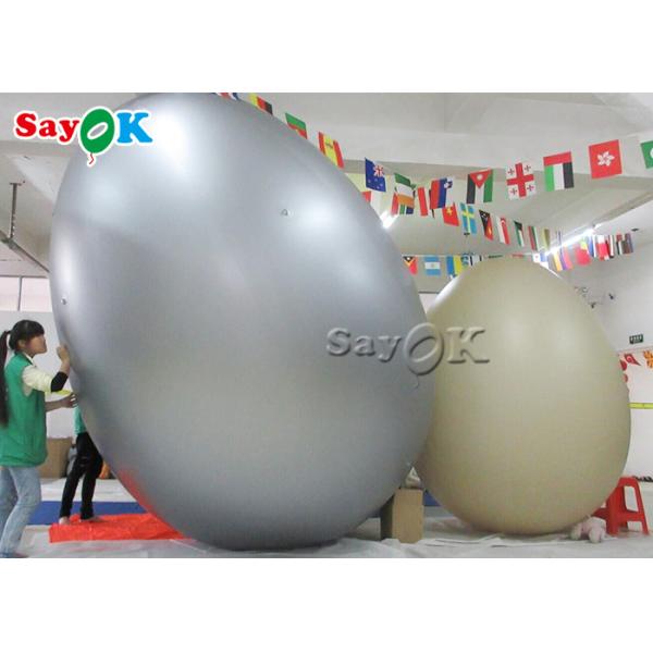 Easter Decoration Custom Inflatable Products Colourful Inflatable Bird Eggs Shape Balloon