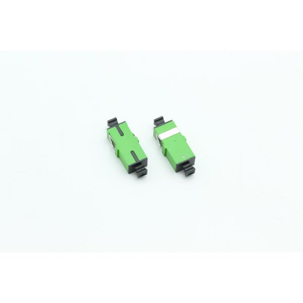 Simplex APC Fiber Optic Coupler Single Mode Fiber Adapter Without Flange