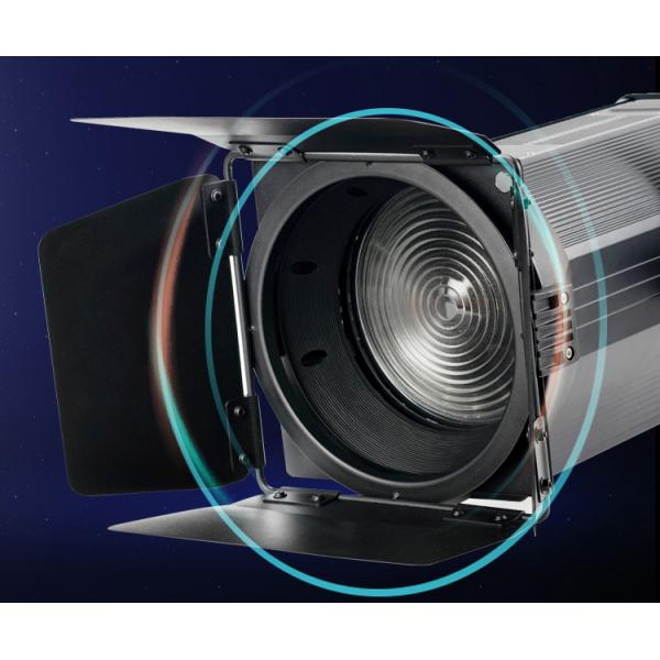 300W LED Fresnel Spotlight 3200K-5600K CRI90 DMX512 Control