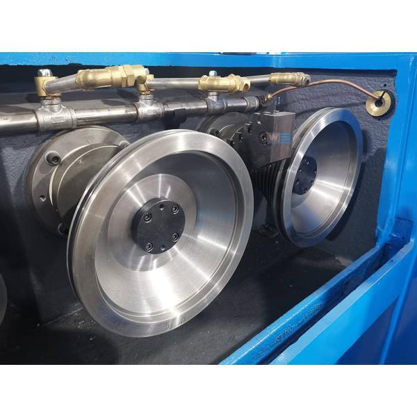 24D Single Block Wire Drawing Machine , Pneumatic Brake SGS Wire Making Machine