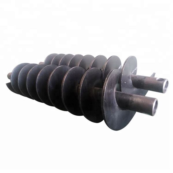 Rust-Resistant High Tensile Strength Earth Auger with Flexible Design for Tractor-Mounted Drilling in Hard and Frozen Soil