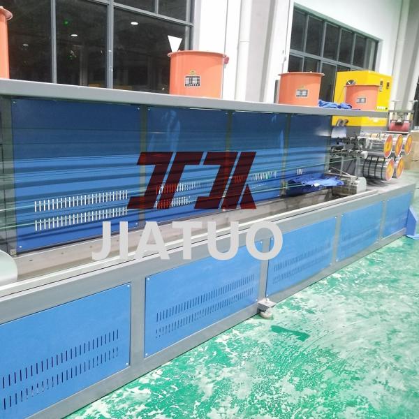 400-450kg/H Capacity PET Strap Making Machine With Fully Automatic Winder And Make High Tension PET Strapping