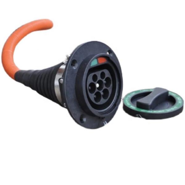 Universal Type 2 EV Female Socket to Socket Adapter for Electric Vehicle Power Supply