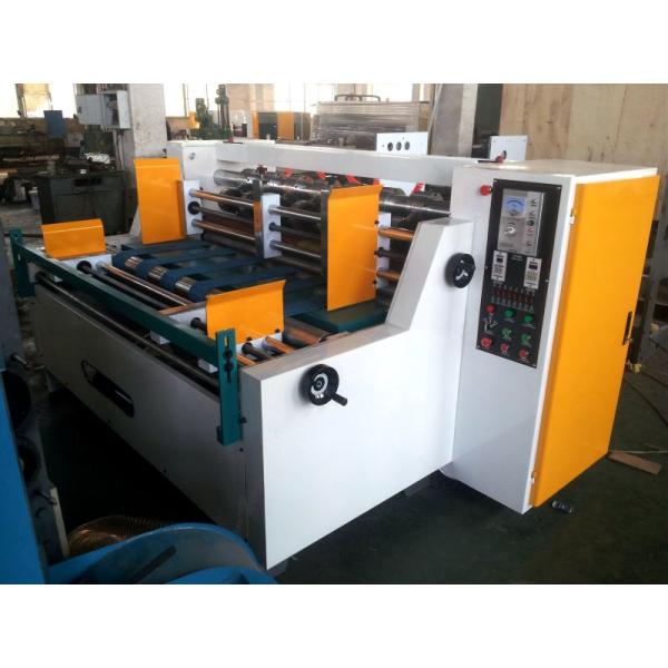 Auto Feeder Thin Blade Slitter Scorer Machine For Corrugated Slitter