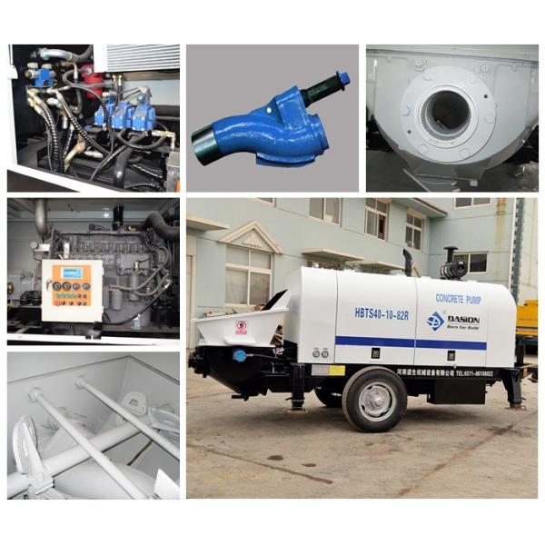trailer concrete pump
