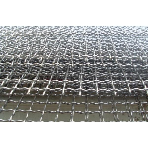 Galvanized Filter 0.3mm Crimped Woven Wire Mesh