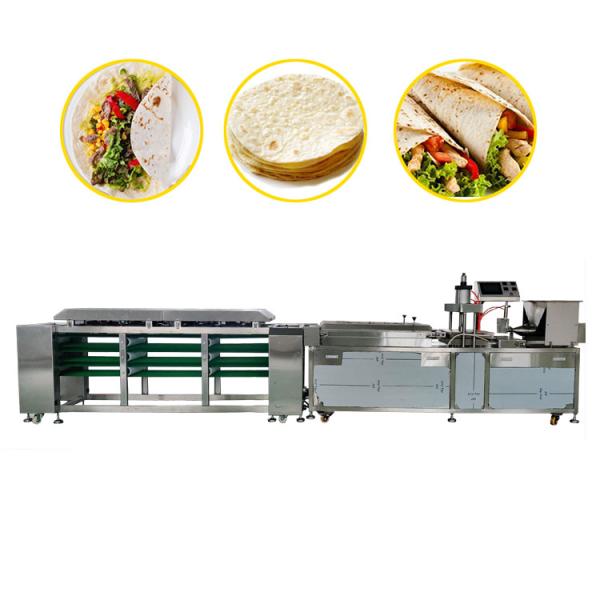 Fully Automatic Tortilla Maker Machine with 1-4 Dough Heads for SSS