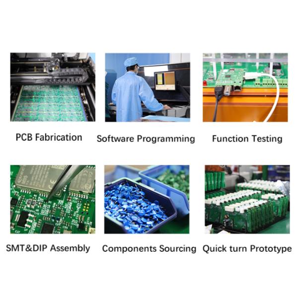 Quick Turn Medical PCB Assembly 0.8mm Thickness Halogen Free