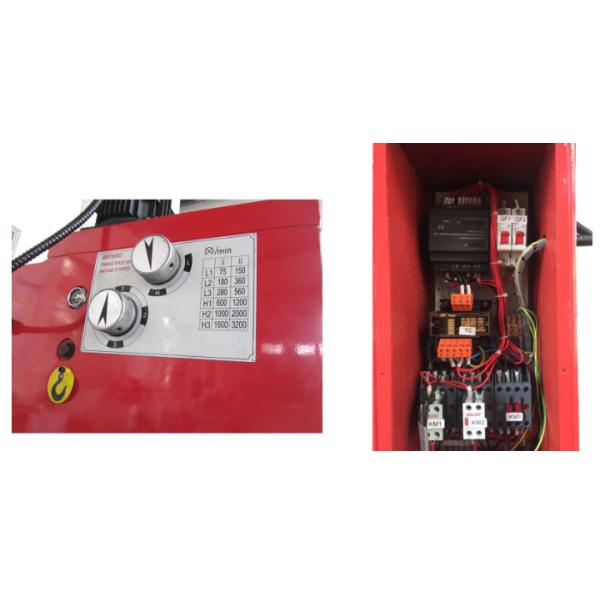 Manual hand drilling machine Round column drill Z5032 bench drilling machine