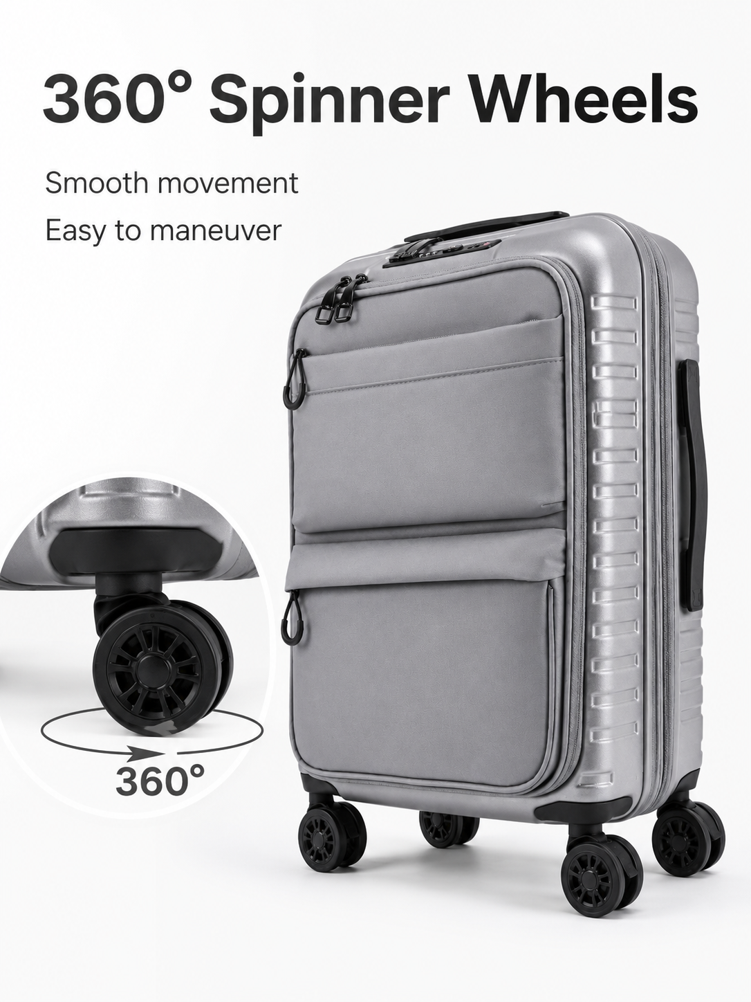 360 degree spinner wheels