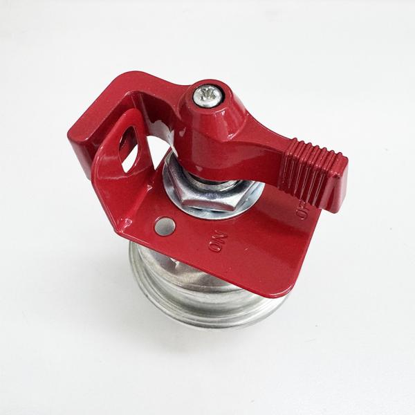Car Main Power Switch Locking Lever Kit Battery Switch Universal Handle with Lock Block for Carter Battery Power Cut-Off