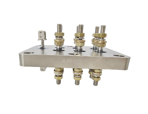 Electroless Nickel Plating Connection Terminal Block for Custom Current and Voltage Settings