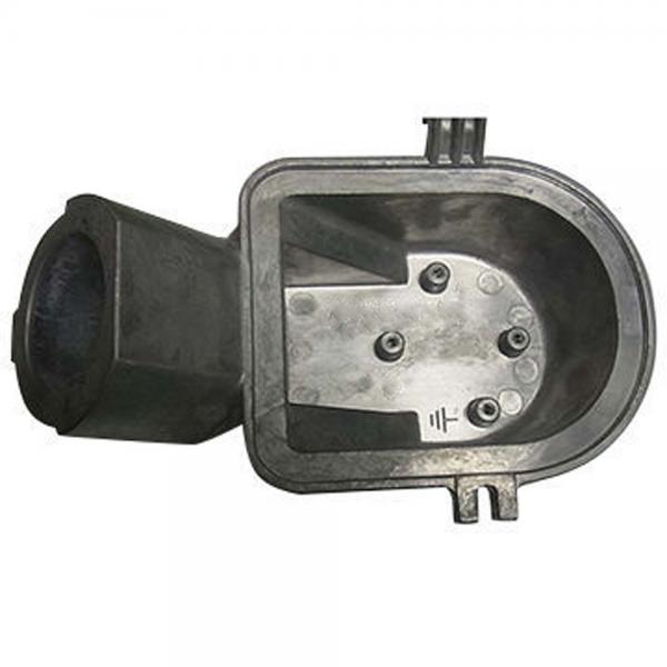 Black Customized Aluminum Die Casting Parts High Precision For Machine
