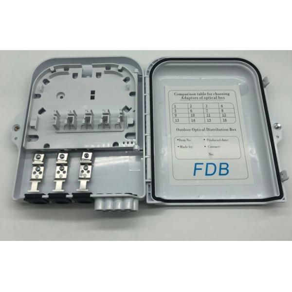Wall Or Pole Mounted FTTB FTTX 8 Port Fiber Termination Box