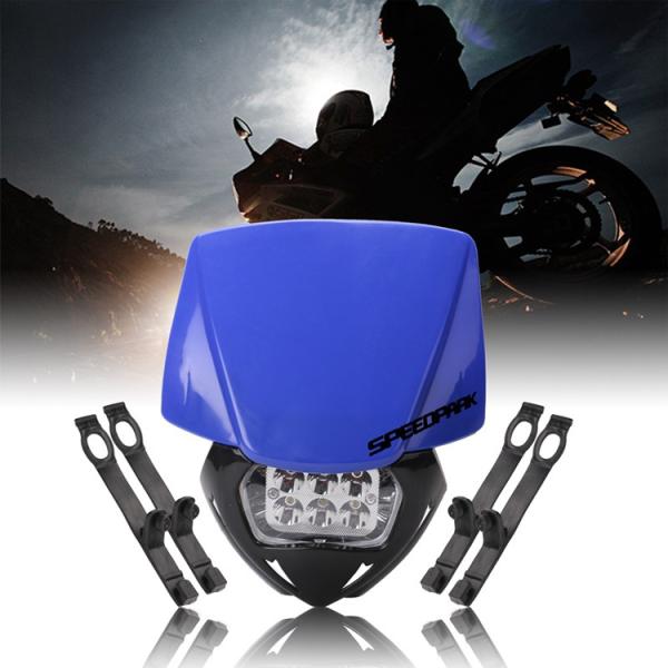 Advanced Features 18W LED Lights for Custom Modified Universal Motorcycle Accessories