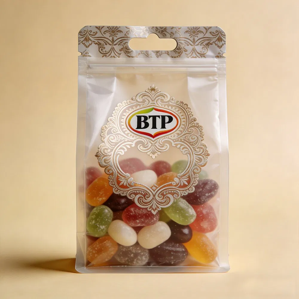 Resealable zipper packaging bag