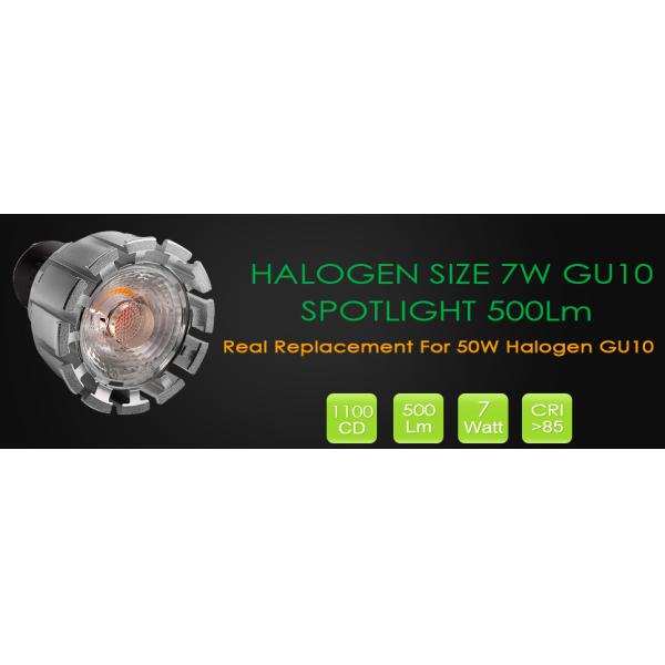 Led spotlight Anti-Glare COB 7W GU10