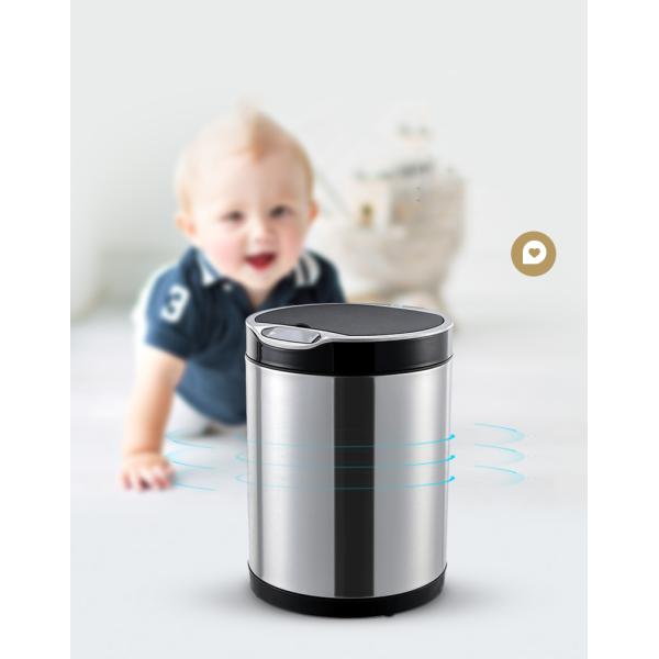 Wholesale Home Kitchen Automatic Intelligent Smart Trash Can Sensor Stainless Steel Trash Can