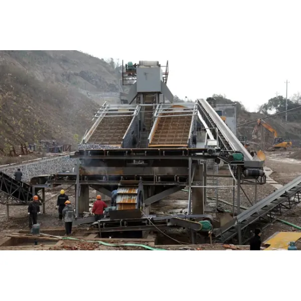 Rock Gravel Sand Circular Vibrating Screen Quarry Circular Motion Screen