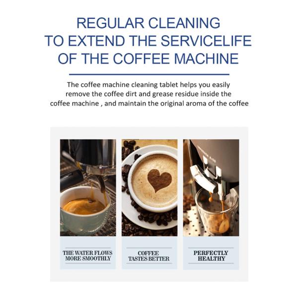 Solid and Sustainable Cleaning Tablets for Environmentally-Friendly Coffee Machines