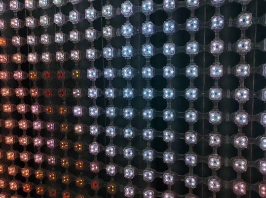 Rigid Frame Outdoor Transparent LED Screen IP67 Transparent Screen Display Customized