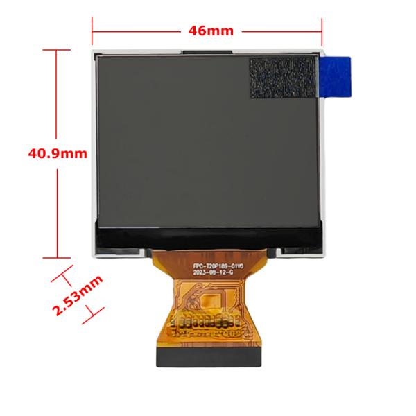 2.0 Inch TFT Square LCD Screen Display Panel 320x240 With IC ILI9342C