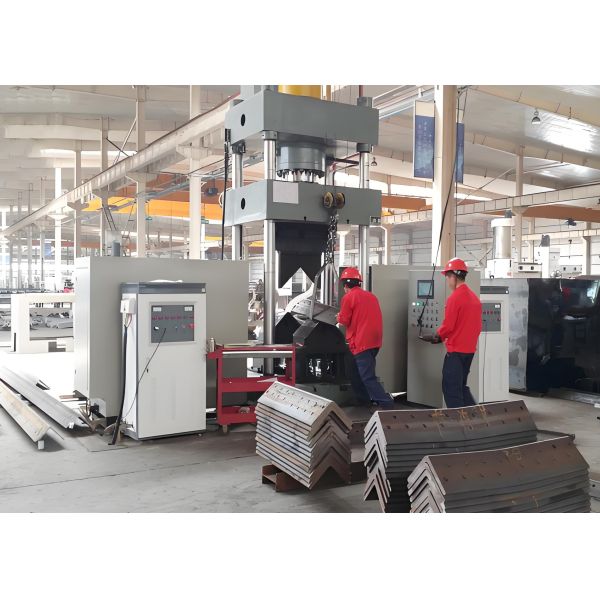Tower Industry Used Cnc Angle Steel Bending And Heating Machine For Flat Steel Plate
