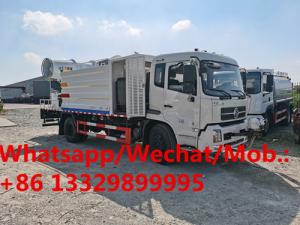 China HOT SALE!  dongfeng tianjin 190hp diesel Euro 3 Epidemic Prevention and disinfection vehicle, water tanker with sprayer on sale