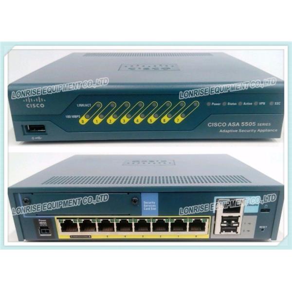 Wall - Mountable Cisco ASA Firewall ASA5505-BUN-K9 256 MB Memory