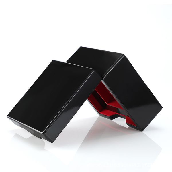 Watch Box Wholesale Window Opening PU Customized Rectangular Jewelry Packaging High end Paint Packaging Box Storage Box Gift Box