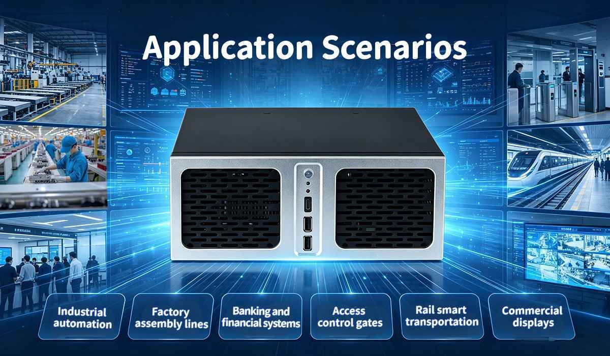 Intel Celeron G6900 Processor Industrial Mini PC With 6 COM 2 LAN