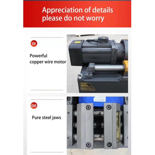 Threading CDRG45 Automatic Steel Rebar Thread Rolling Machine for Structural Projects in Construction Projects