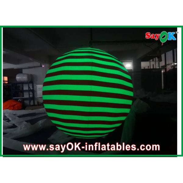 Led Lighting Inflatable Lighting Decoration Hanging Ball CE / UL Blower